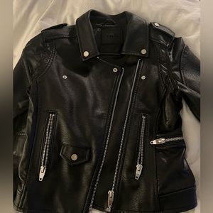 Vegan leather jacket